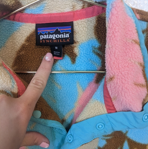 patagonia synchilla feather printed medium - Picture 2 of 6